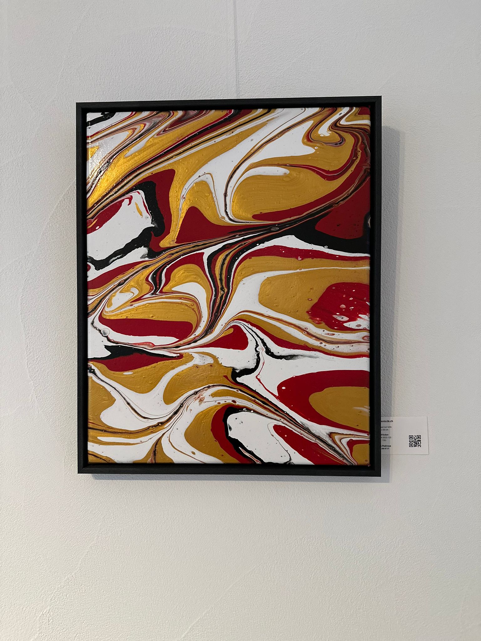 Palette de peinture colorée